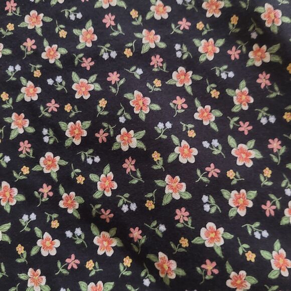 Elizabeth By Liz Claiborne Pajama Set Shorts,Tops Women 3X,100% Cotton, 26.5 Inc - Picture 9 of 11